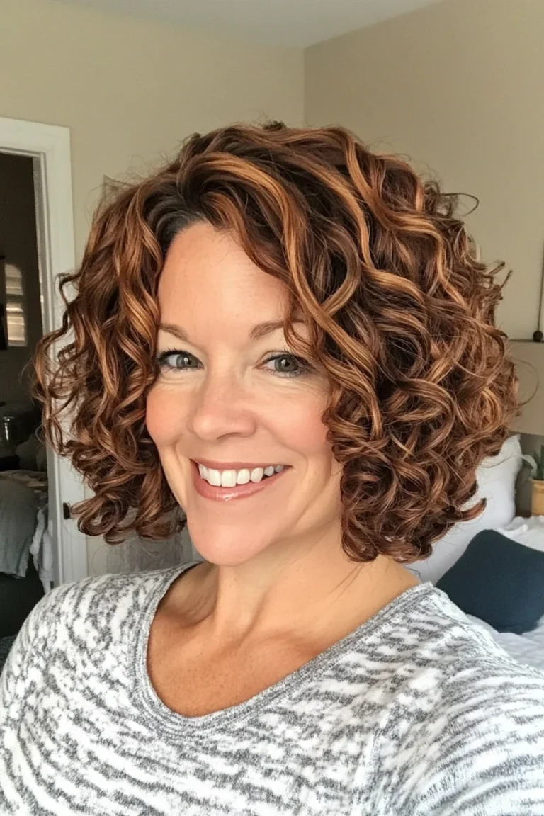 21 Gorgeous Curly Hairstyles Women Over 40 Will Love to Rock
